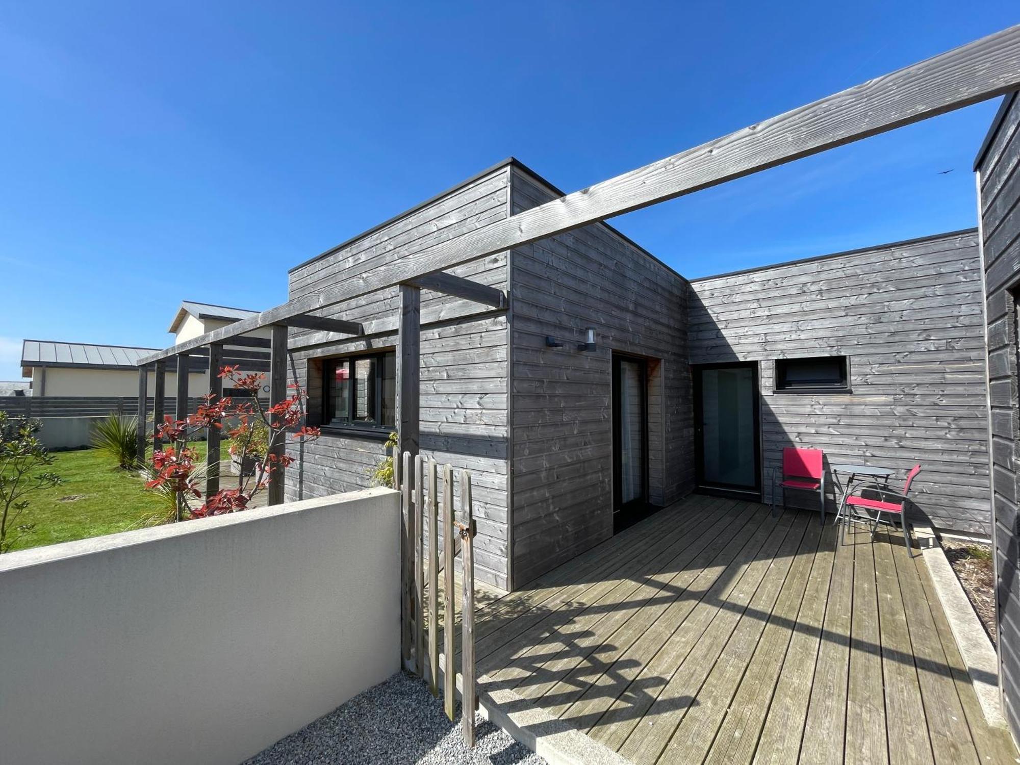 Villa Egurra, A Proximite D'Une Plage De Sable Fin Santec Exterior foto